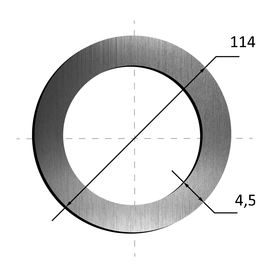 Труба электросварная ЭСВ 114х4,5