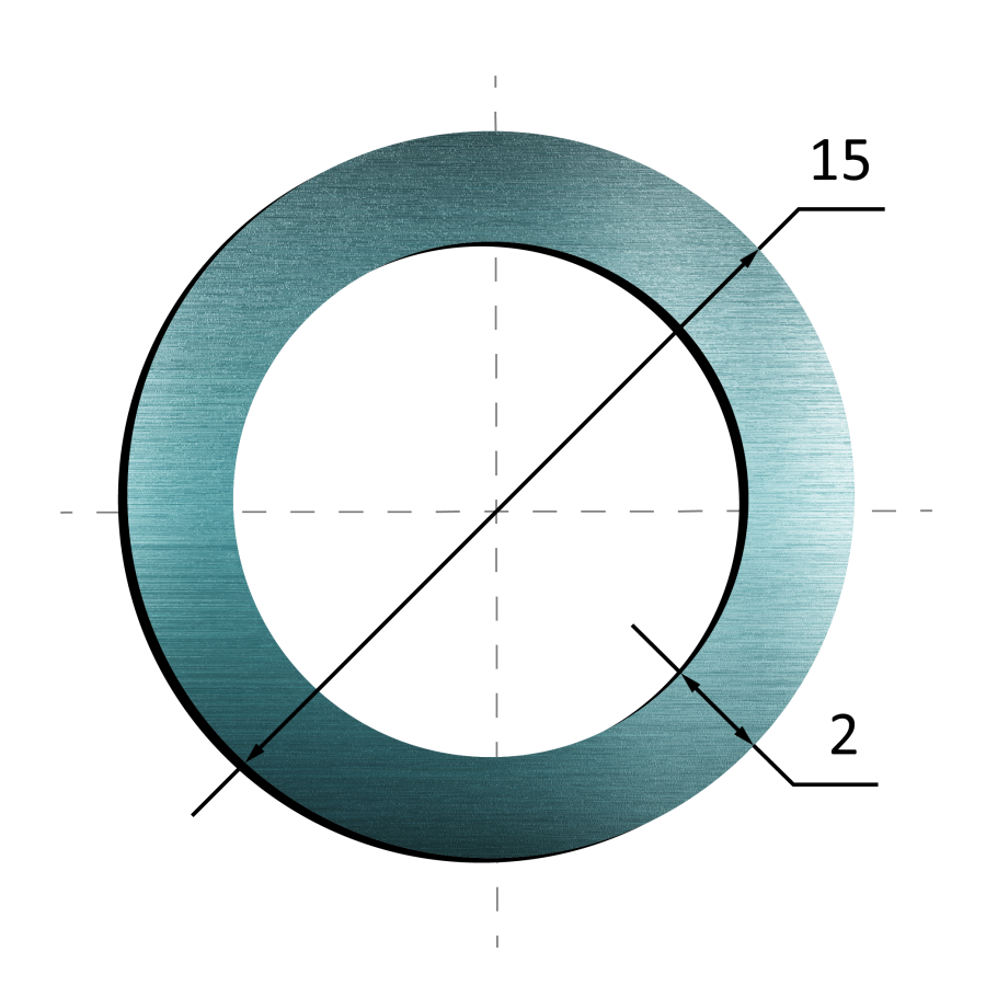Труба нержавеющая 15х2
