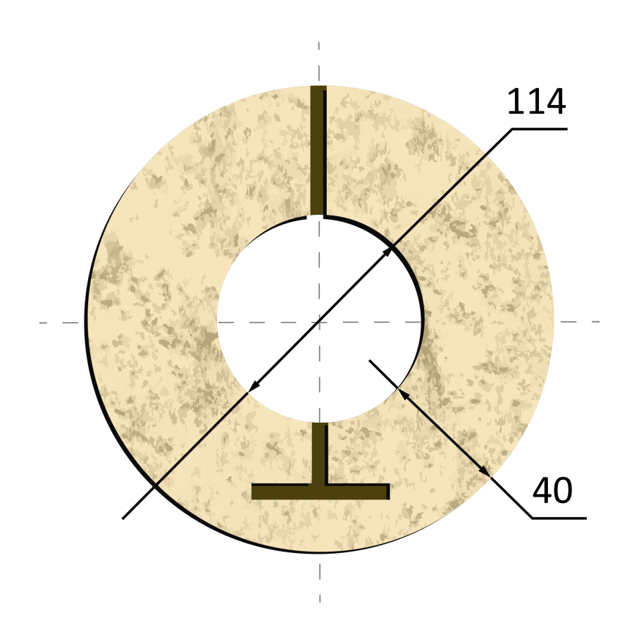 Цилиндры минераловатные 114х40